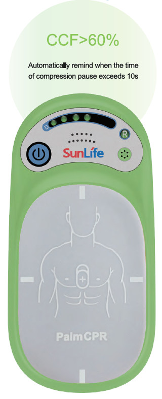 20-90mm Automated Chest Compression Machine Palm CPR Guiding High ...